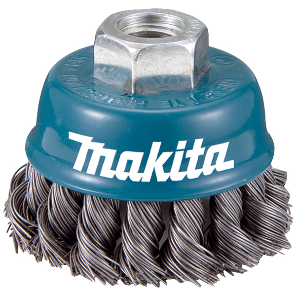 Makita čelična žičana četka za brusilice - pletena žica 60 mm D-24119